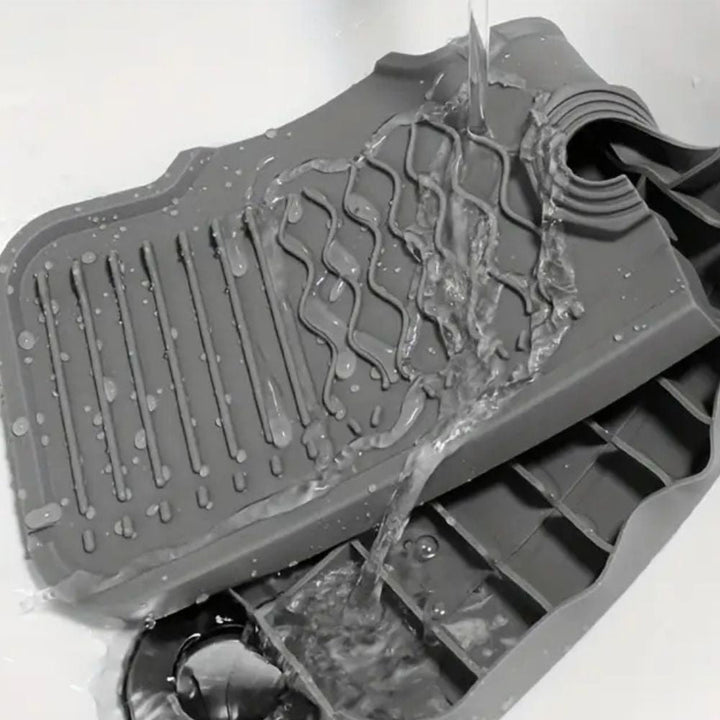 BowLift | Aqua Slope Rubber Faucet Sink Mat