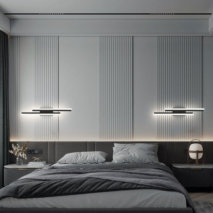 BowLift | LED Wall Light Acrylic Metal Wall Sconce Lighting Fixture