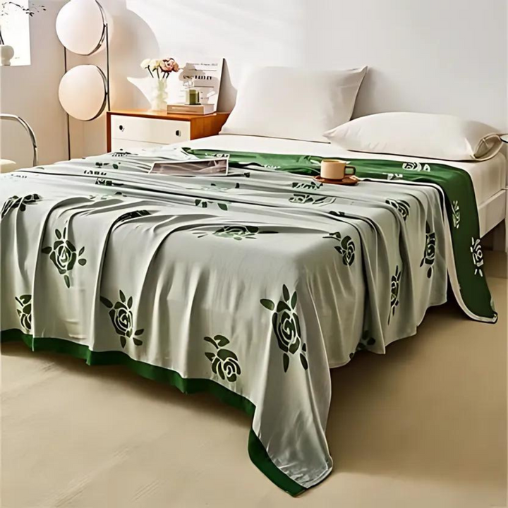 BowLift | Bamboo Fiber Rose Cooling Blanket