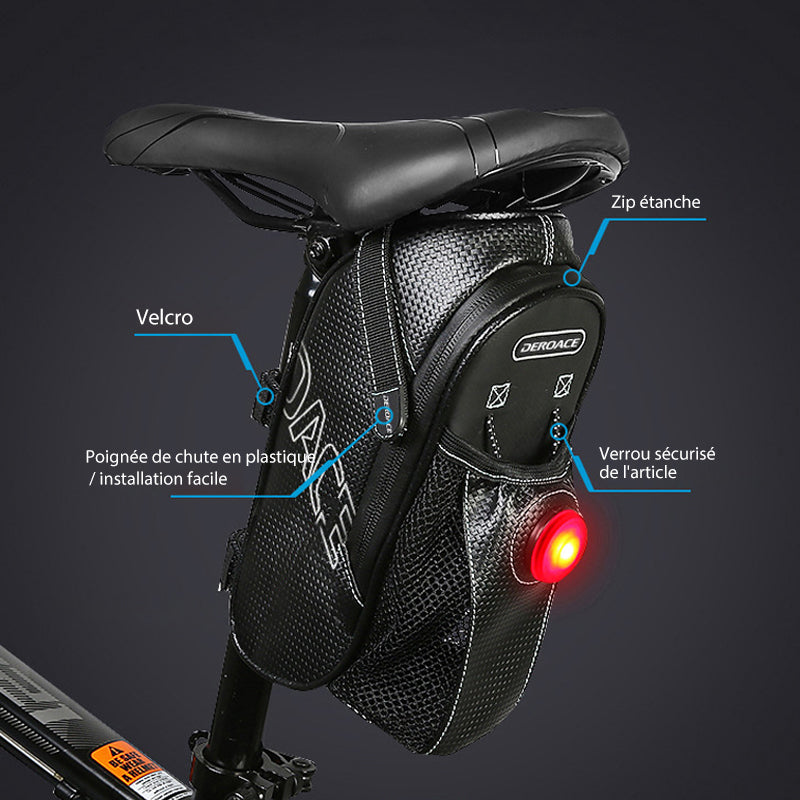 Waterproof bike bag under the saddle | Bowlift