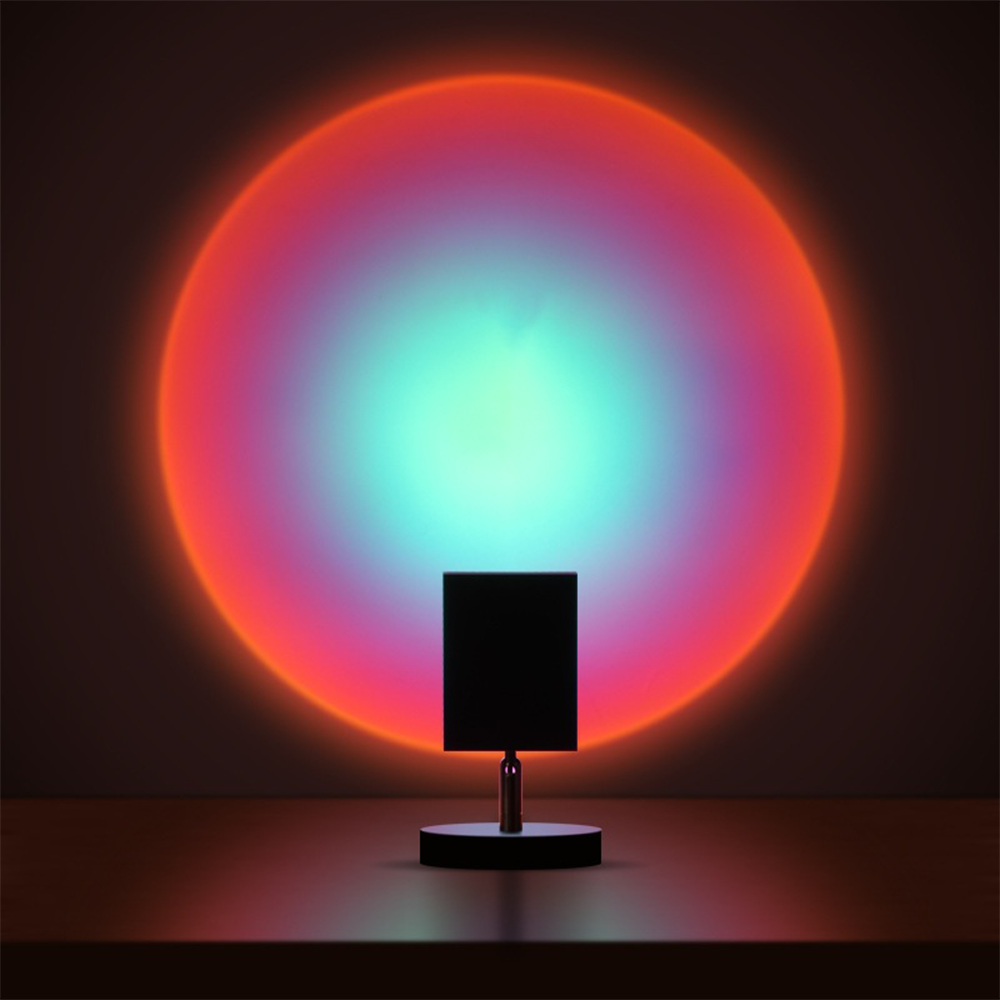 BowLift | GlowBright Retro Sunset LED Table Lamp