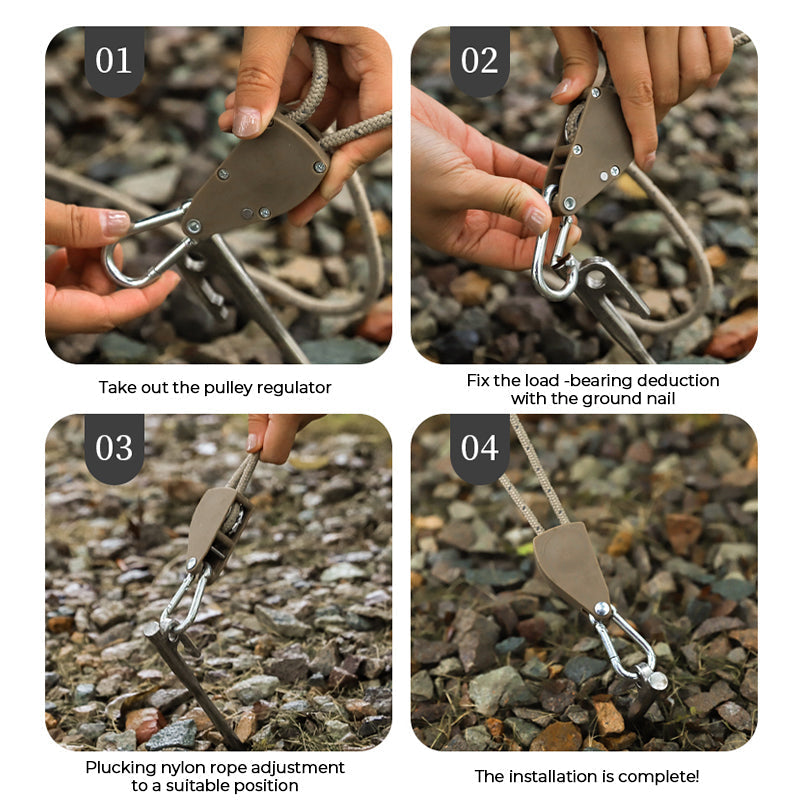 BowLift | Portable Adjustable Fix Camping Rope