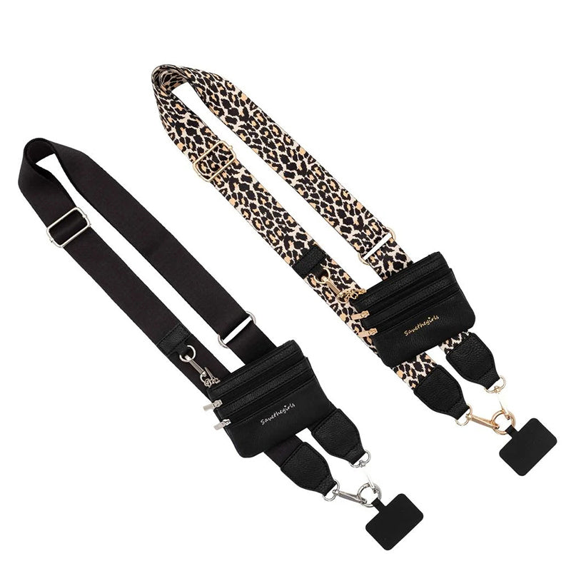 BowLift | Phone Strap with Zippered Pouch