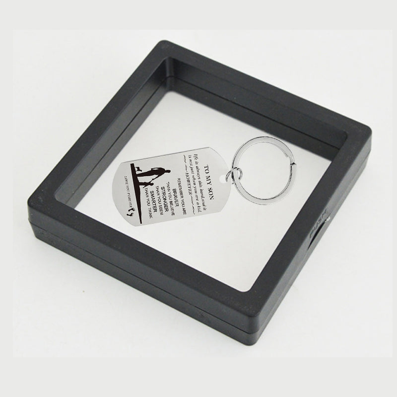 BowLift | Mother's Day Engraving Metal Keychain with Box