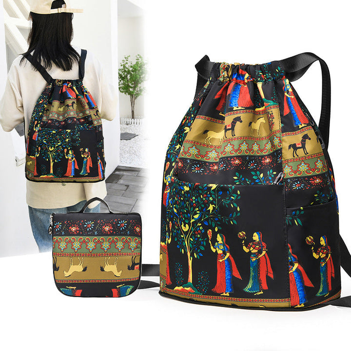 BowLift | Drawstring, large capacity, dry-wet separation, travel sports backpack