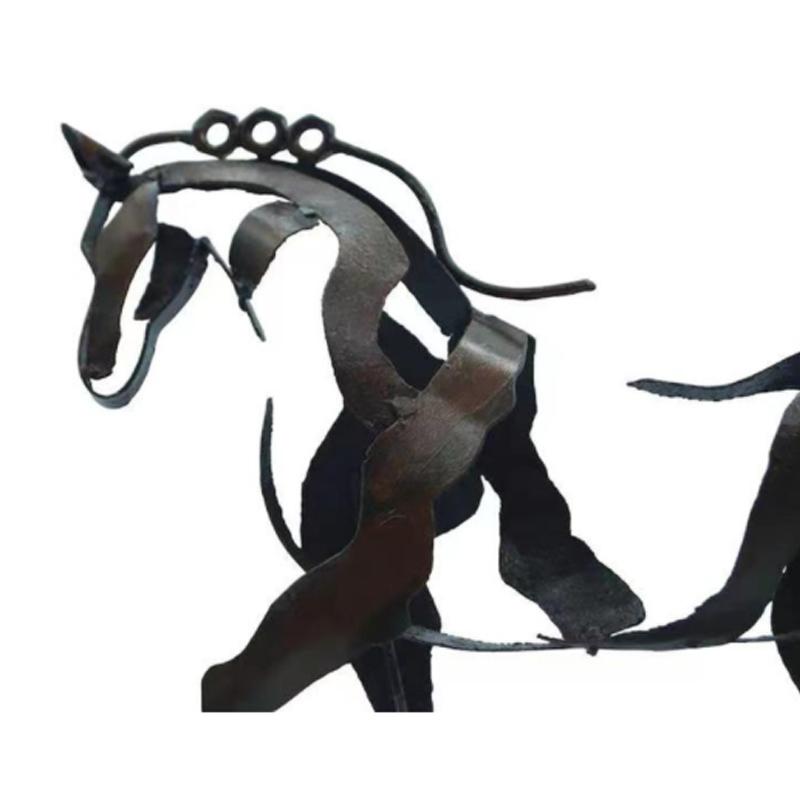 BowLift | Handmade Adonis Metal Horse Sculpture