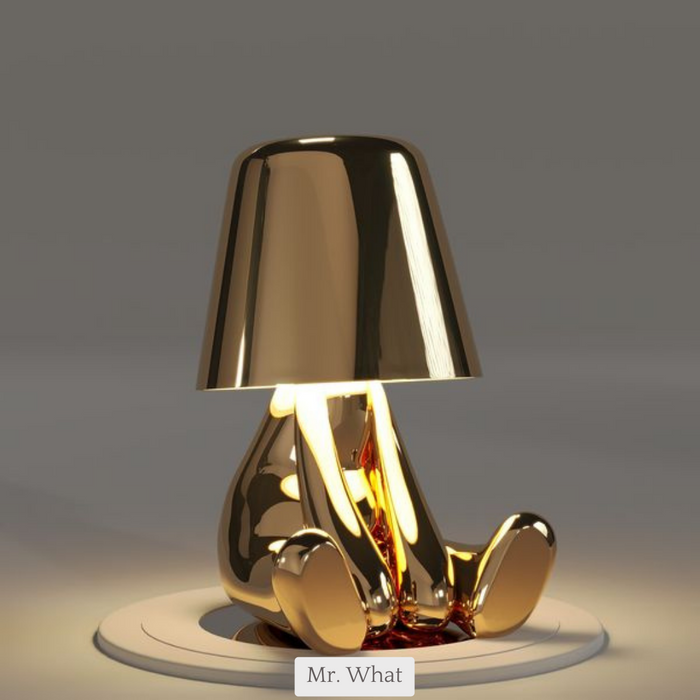 BowLift | 5 Brothers Wireless Table Lamp – Rechargeable LED Designer Lamp with Dimmable Light (Warm White)