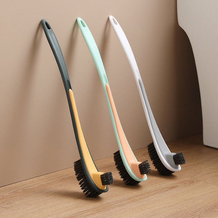 Double-sided Flocking Toilet Cleaning Brush | Bowlift
