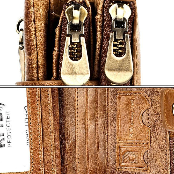 BowLift | Retro Wallet with Zipper