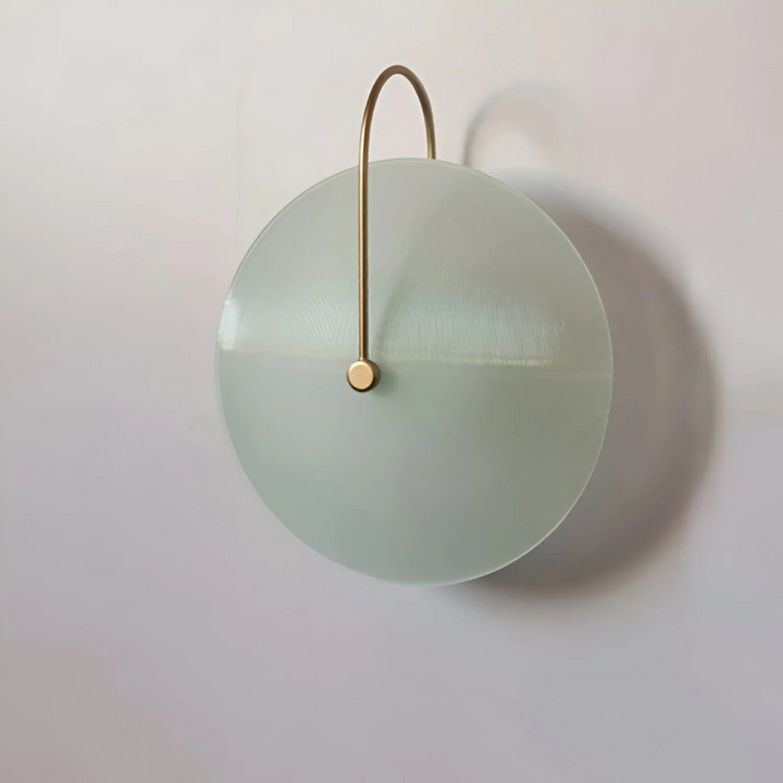 BowLift | Scandinavian Round Glass Wall Lamp