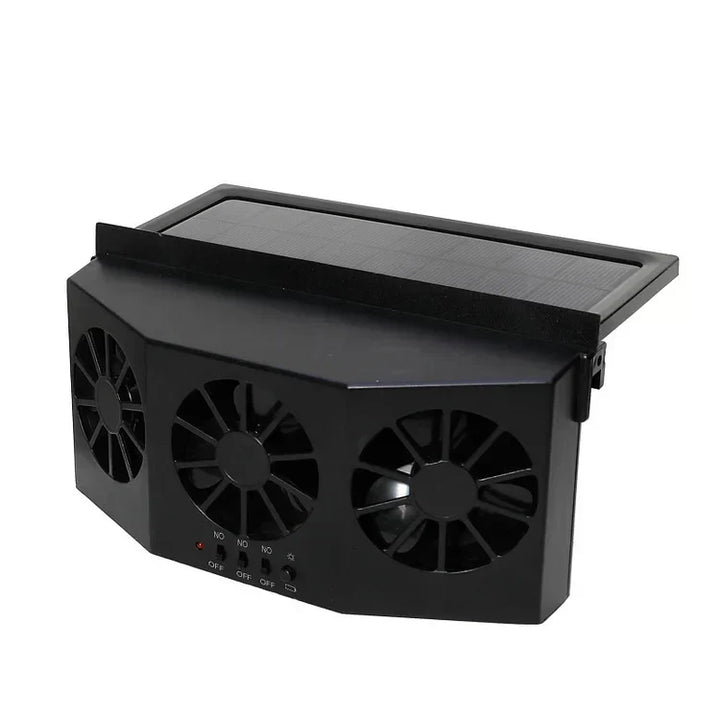 The New Solar Car Cooling Artifact [air circulation exhaust fan] | Bowlift