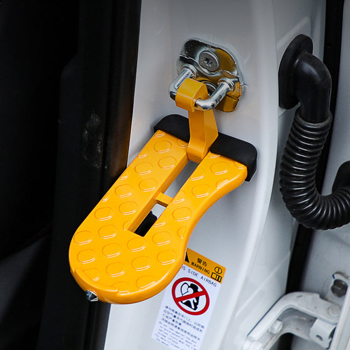 U-shaped door threshold bolt with safety hammer | Bowlift