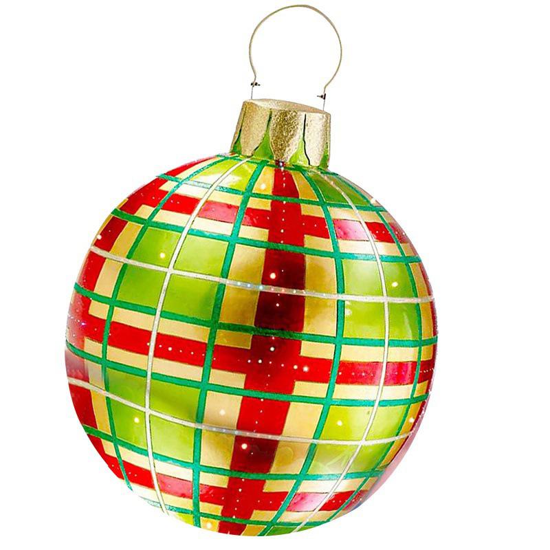 BowLift | Inflatable Christmas Ball Outdoor Decorated