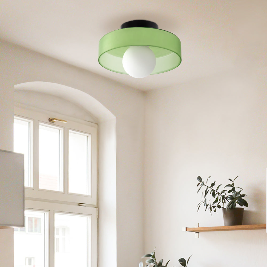BowLift | Modern LED Ceiling Lamp – Dimmable and Energy Efficient for Living Room and Bedroom