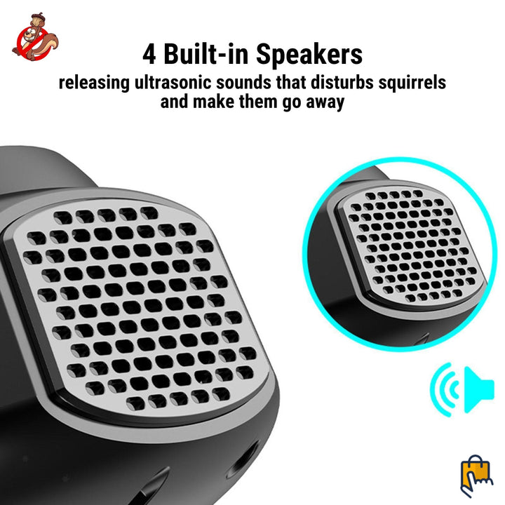 BowLift | Smart Squirrel Indoor Repeller | 360° Coverage. Ultrasonic Technology & Safe for Home Use