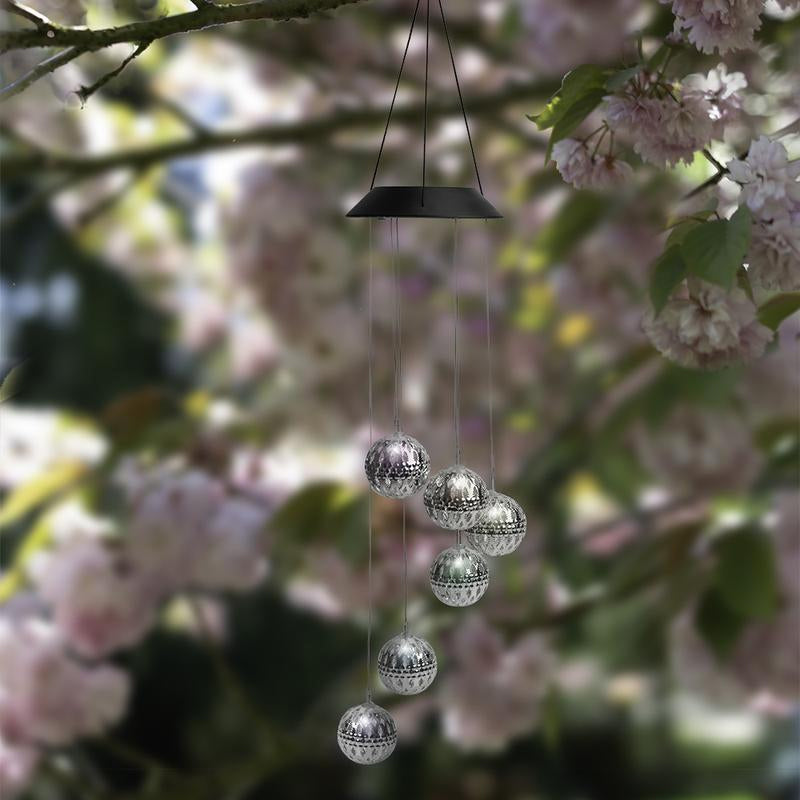 BowLift | Solar Wind Chime Outdoor Light