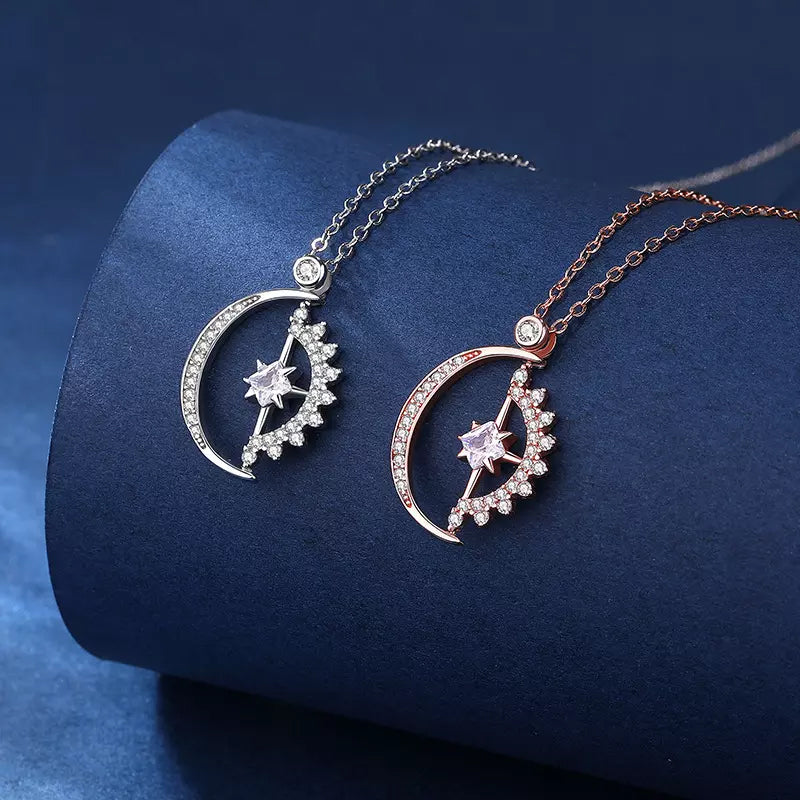 BowLift | Moon And Star Necklace