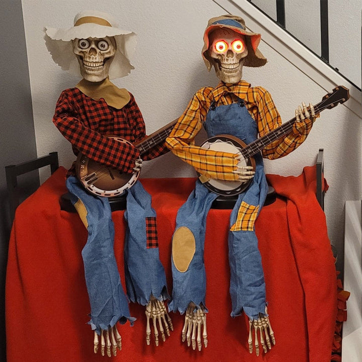 Animated Duel Banjo Skeletons S DrôLes | Bowlift