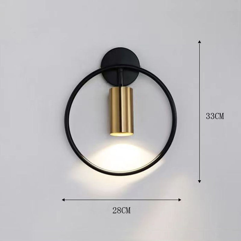 Round Iron Wall Lamp