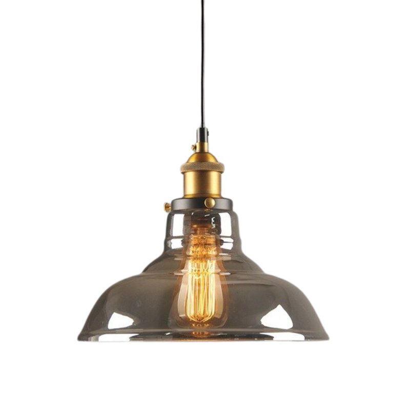 BowLift | GlassHaven – Elegant Industrial Pendant Lamp