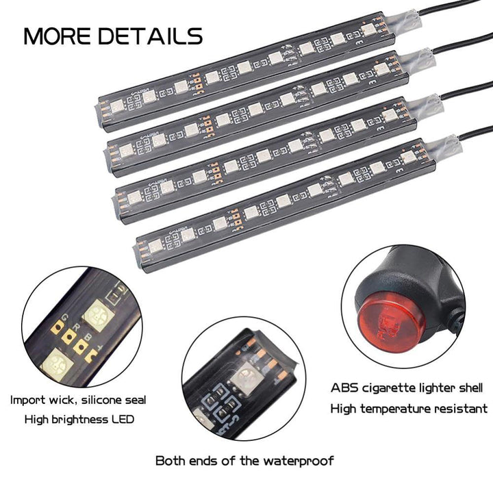 BowLift | Car RGB LED Strip Light Wireless Remote and Voice Control