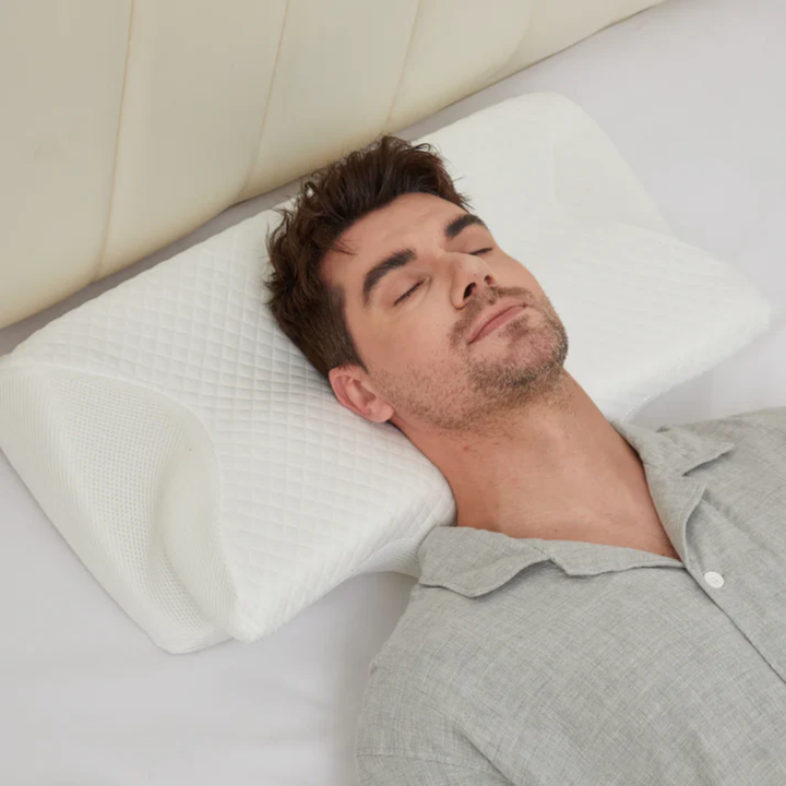 BowLift | Pillow for Back & Shoulder Pain Relief – Orthopedic Memory Foam Posture Pillow for Neck, Shoulder & Spinal Alignment Support