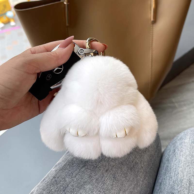 Handmade soft Bunny PomPom Charms (Boxed Edition) | Bowlift