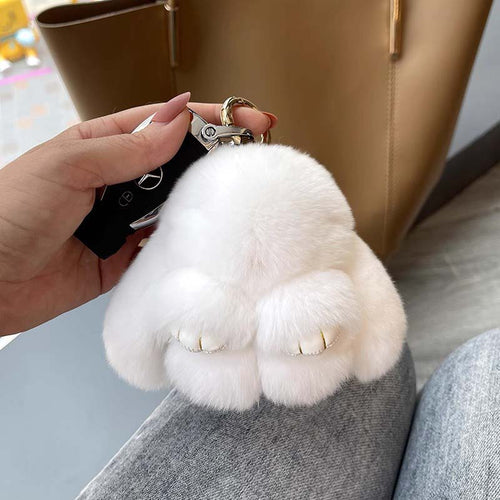 Handmade soft Bunny PomPom Charms (Boxed Edition) | Bowlift