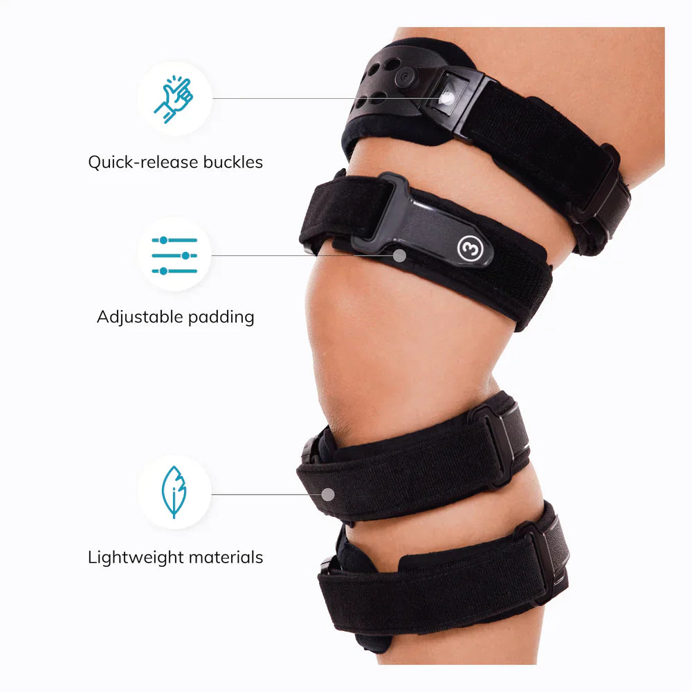BowLift | Osteoarthritis Unloader Knee Brace – Medial & Lateral Support for Bone-on-Bone Arthritis Relief