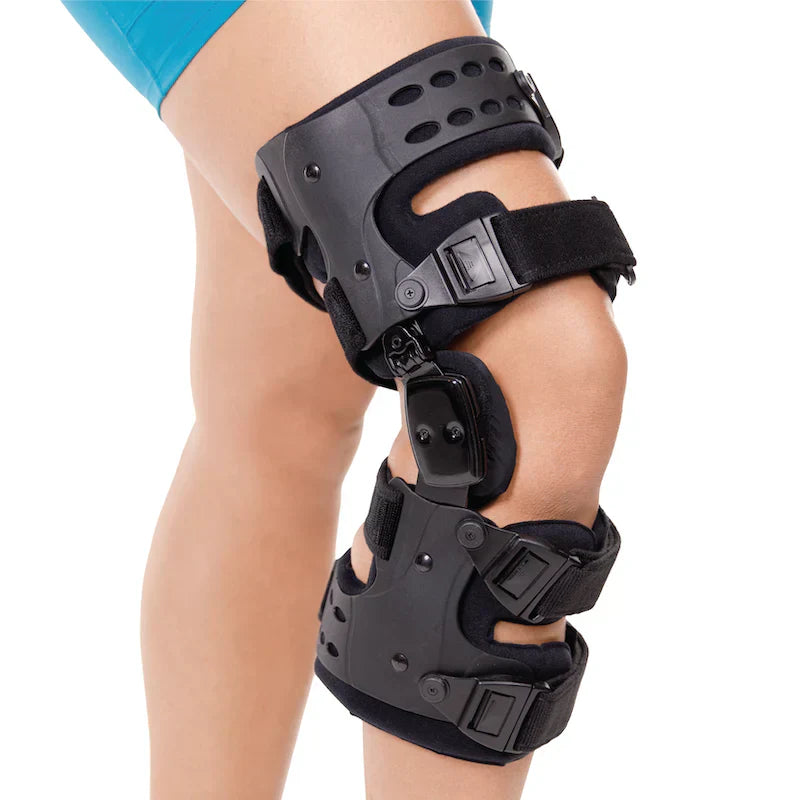 BowLift | Osteoarthritis Unloader Knee Brace | Medial & Lateral Support for Bone-on-Bone Arthritis Relief, Adjustable Size for Enhanced Comfort