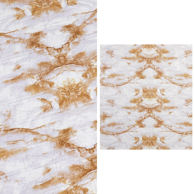 10pcs 3D Brick Wall Sticker Waterproof Self-Adhesive Wall Sticker | Bowlift