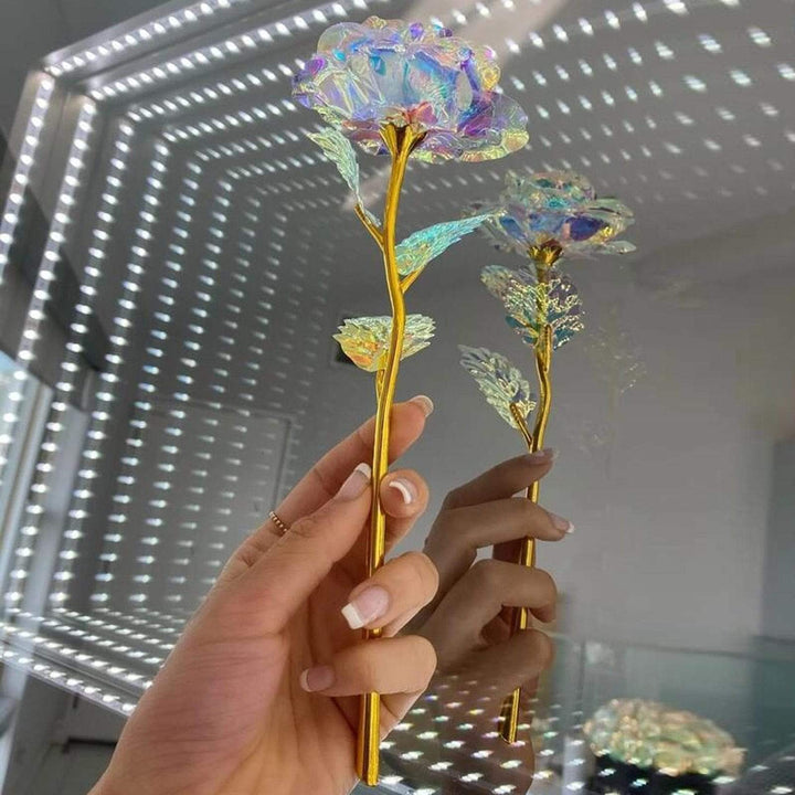 10 pieces Galaxy roses Bowlift