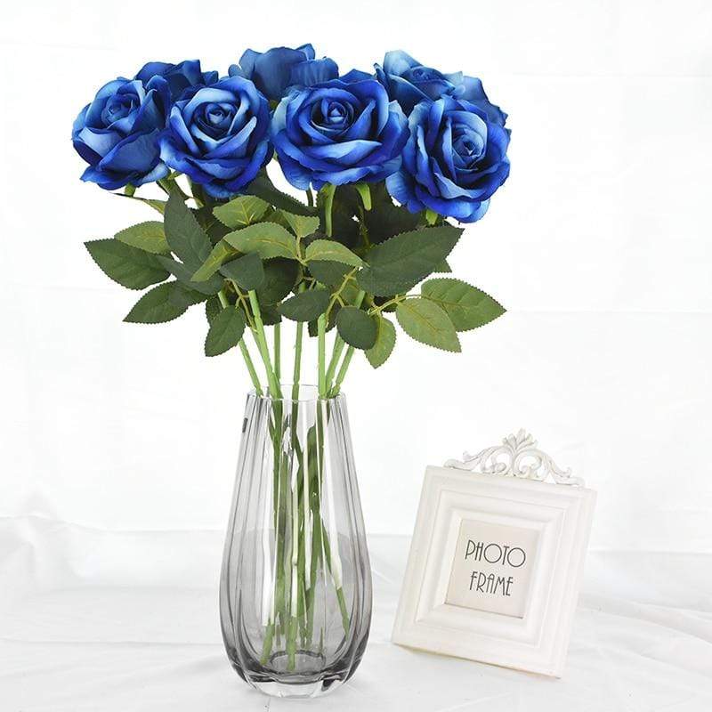 10 pieces silk roses Bowlift