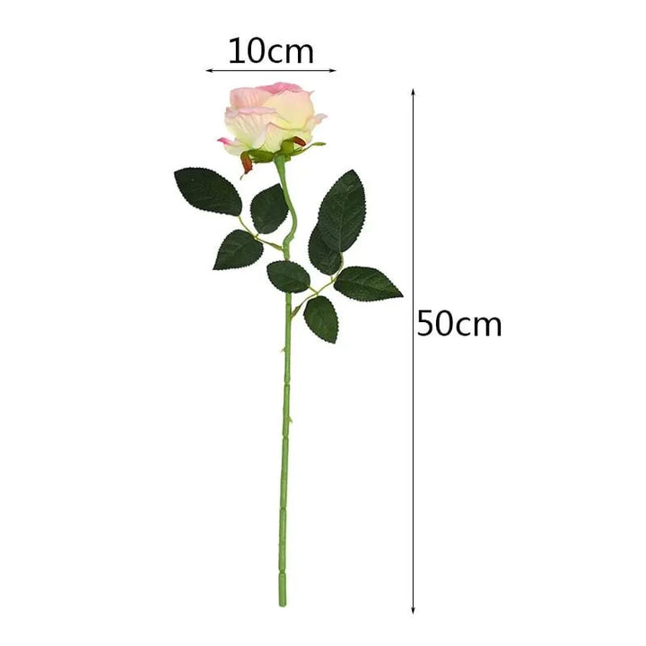 10 pieces silk roses Bowlift