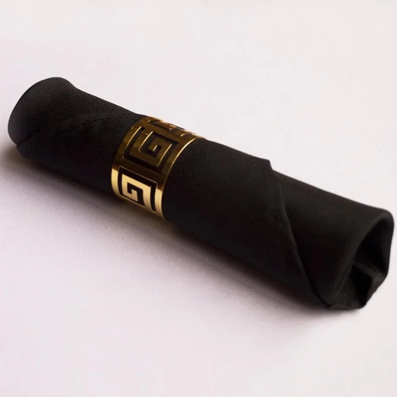 10pcs Polyester Table Napkins Wrinkle-Resistant Cloth Table Napkins | Bowlift