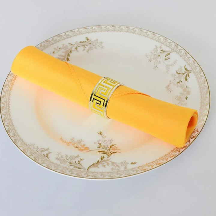 10pcs Polyester Table Napkins Wrinkle-Resistant Cloth Table Napkins | Bowlift