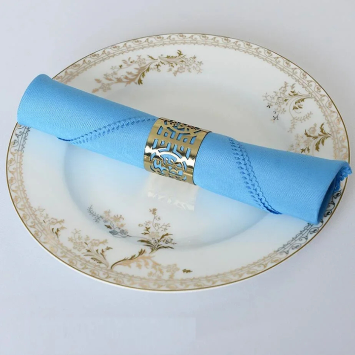 10pcs Polyester Table Napkins Wrinkle-Resistant Cloth Table Napkins | Bowlift