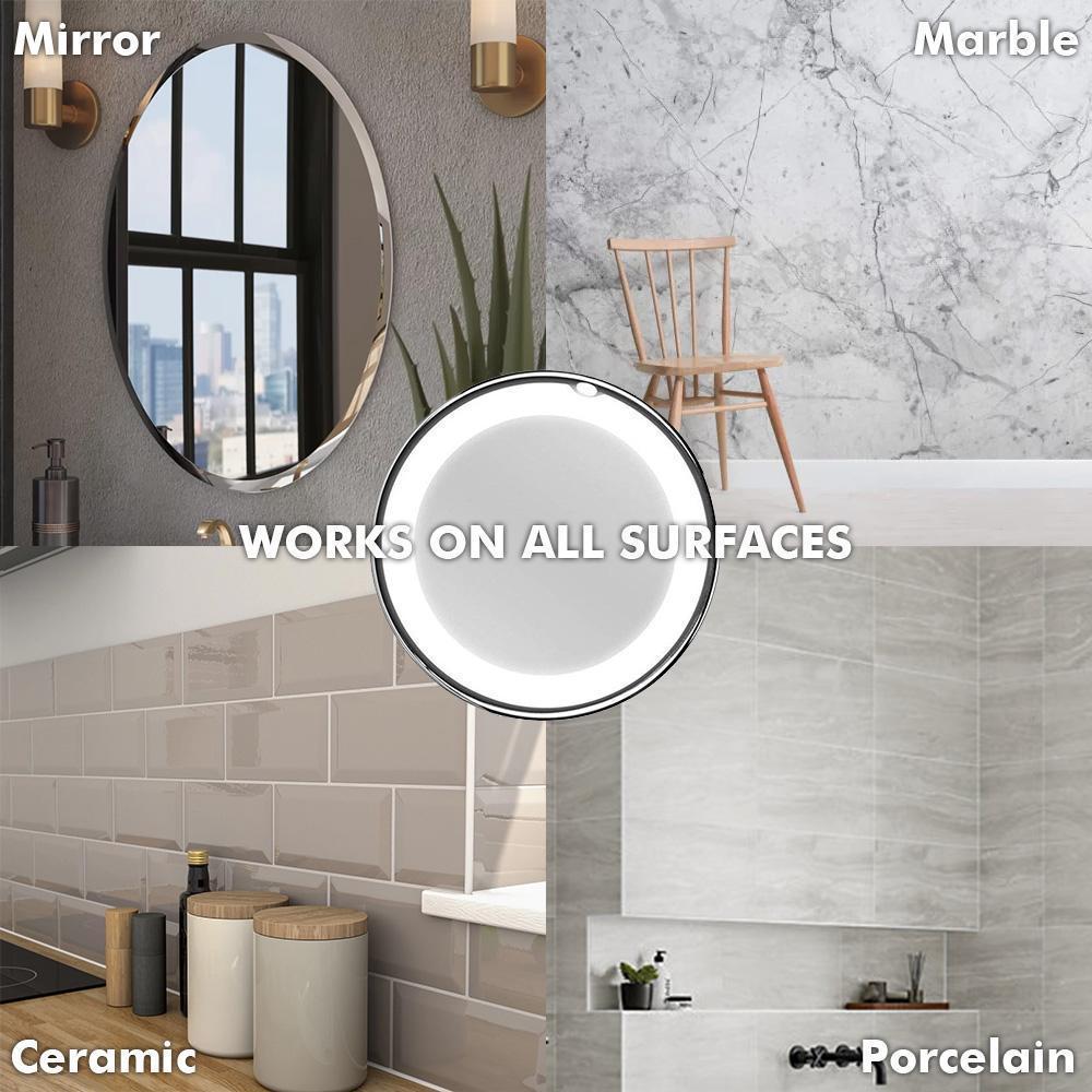 BowLift | 10x Zoom LED Makeup Mirror