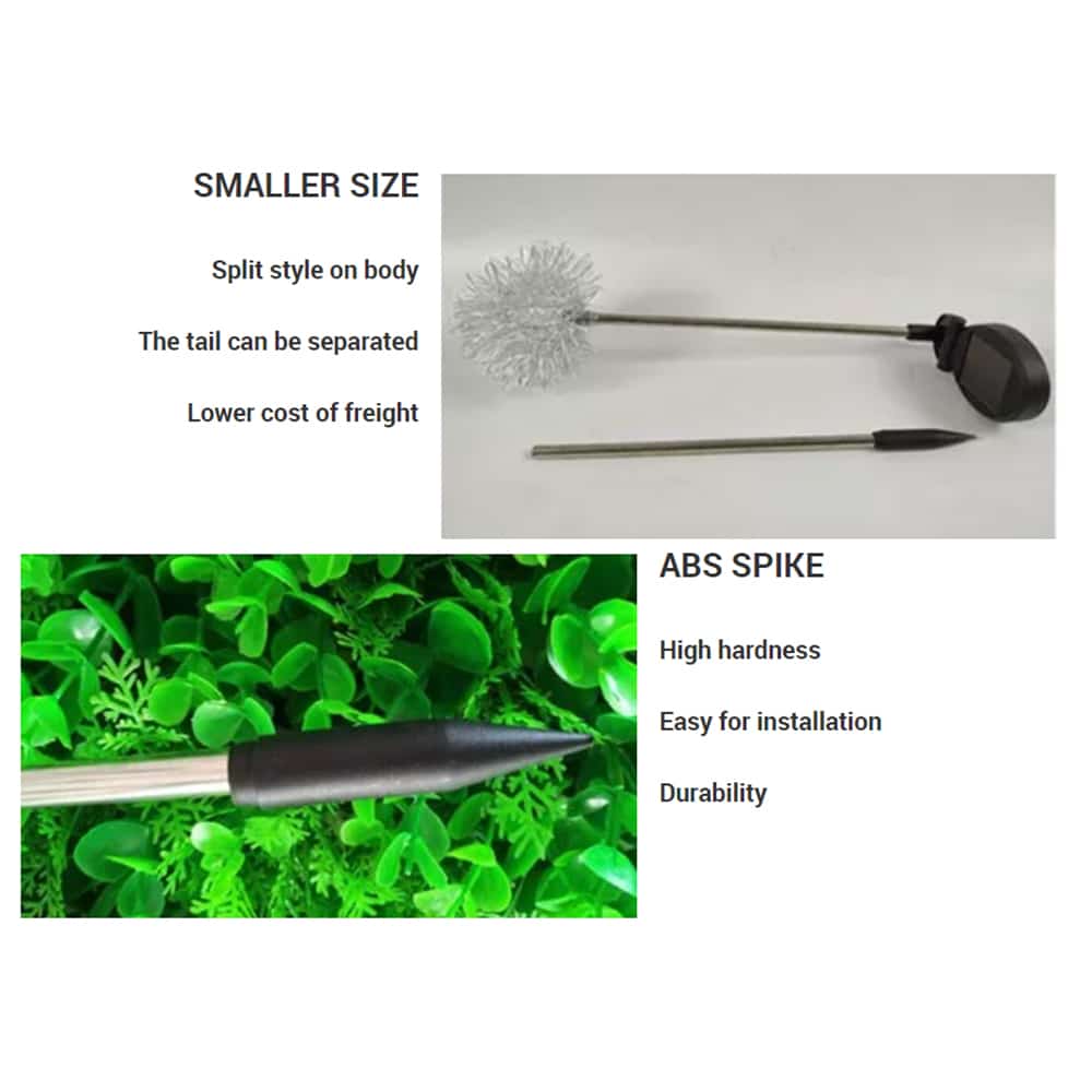 Solar LED Garden Light (2 pieces) Dandelion Design with Spike | Bowlift