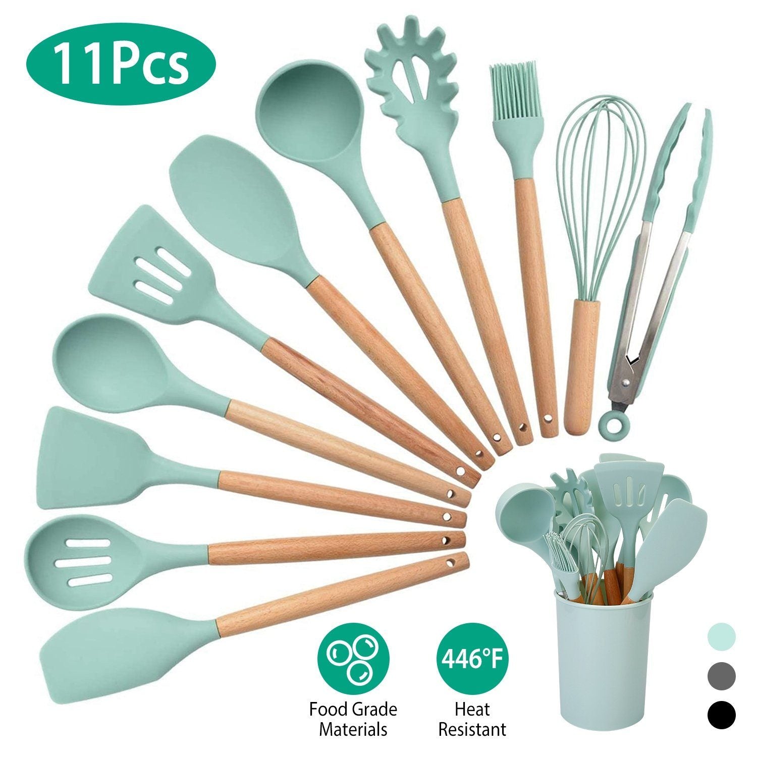 BowLift | 11-Piece: Silicone Cookware Set