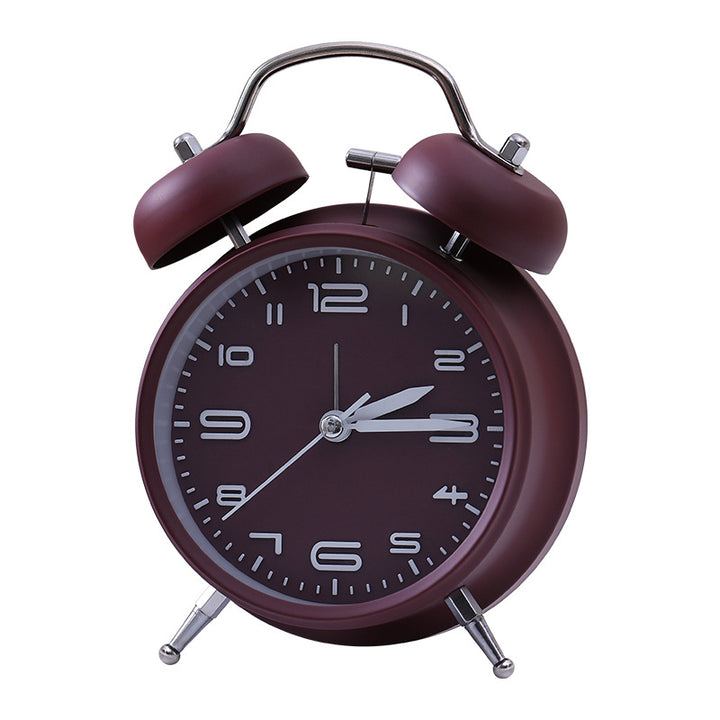 Classic Alarm Clock with Modern Accents Bowlift