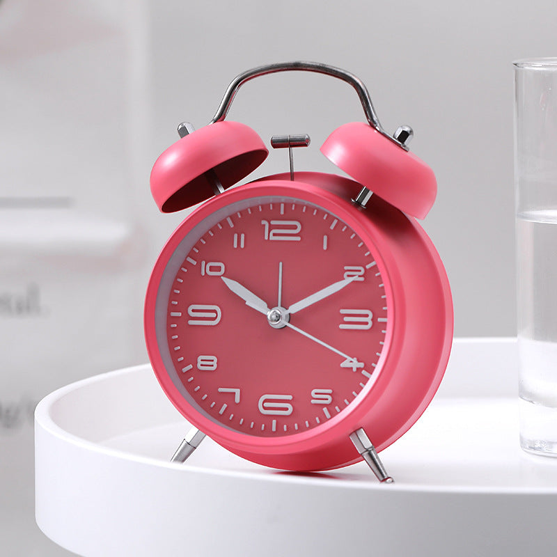Classic Alarm Clock with Modern Accents Bowlift