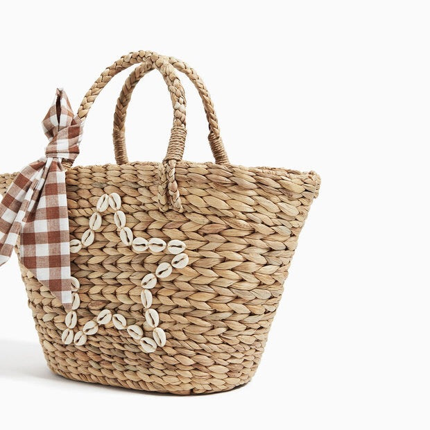 Trendy Basket Bag with Decorative Tied Belt Bowlift