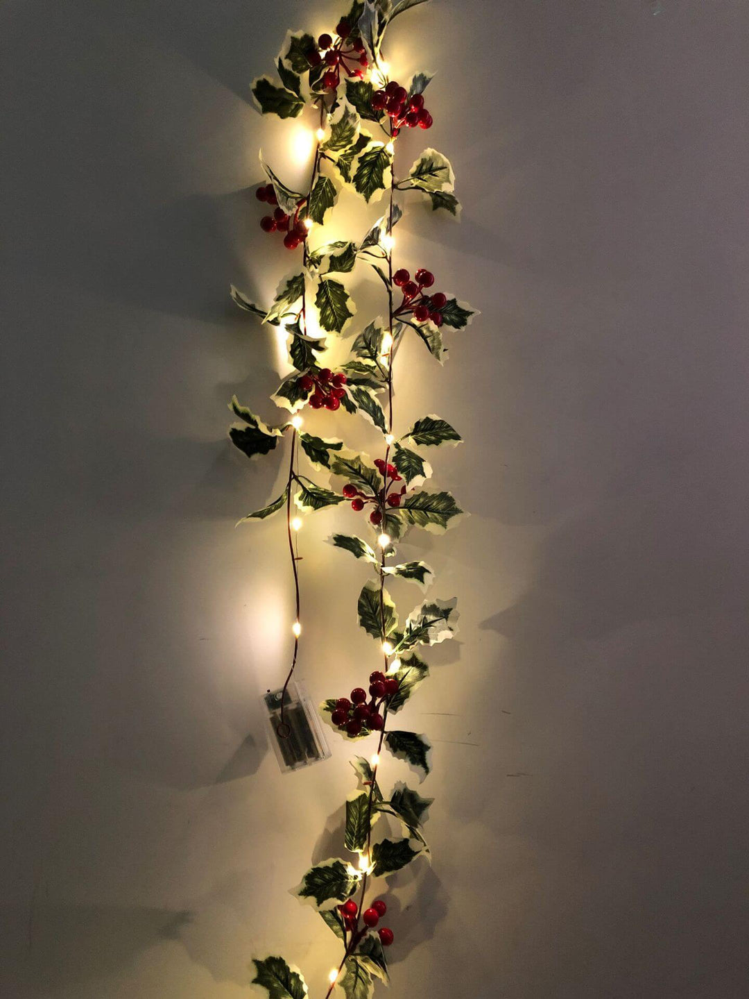 BowLift | Christmas Red Fruit Rattan Party Window Patio Party Thanksgiving Decoration String Lights