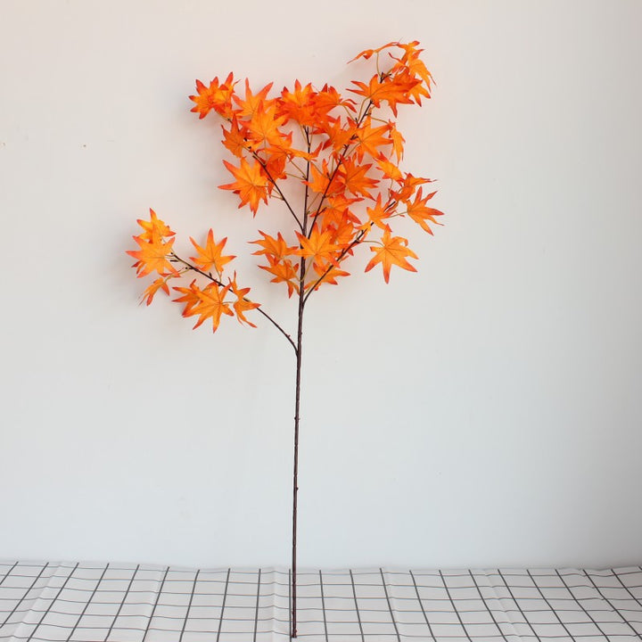 Artificial Maple Leaf Branch