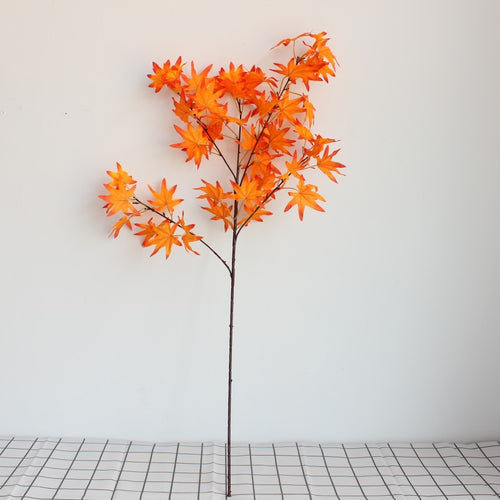 Artificial Maple Leaf Branch