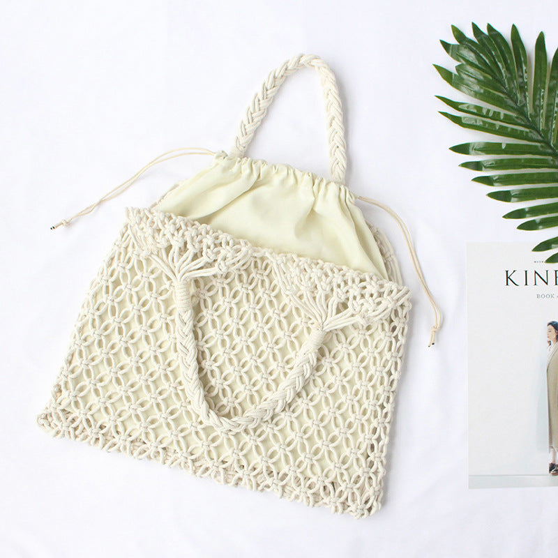 Crocheted Shoulder Bag Bowlift