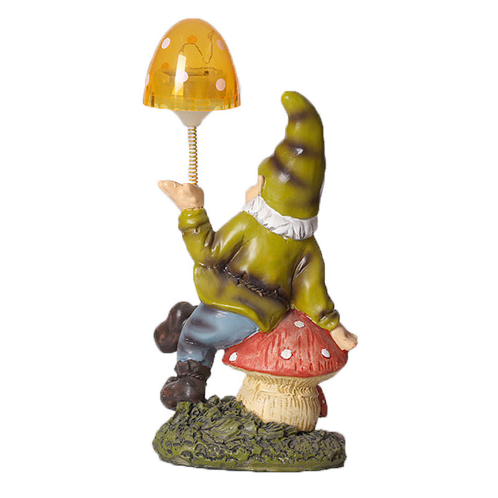 Whimsical Gardening Gnome Figurine