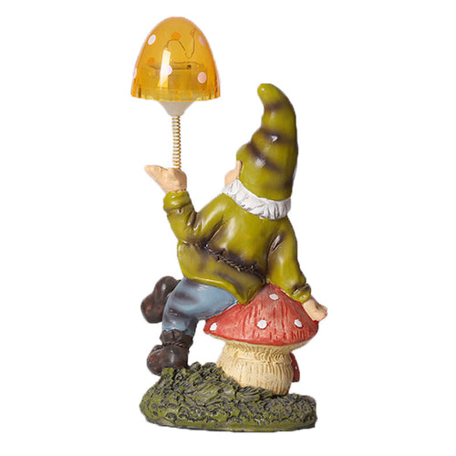 Whimsical Gardening Gnome Figurine