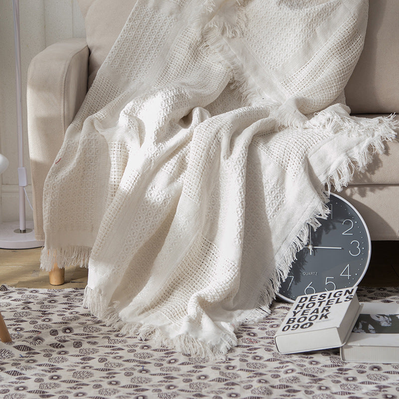 Cozy Woven Throw Blanket